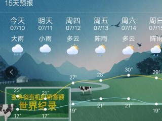 实时天气24小时预报（下载天气预报15天当地天气查询）