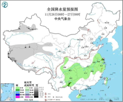 全国未来三天天气预报，中东部地区迎来大范围降温，南方多阴雨